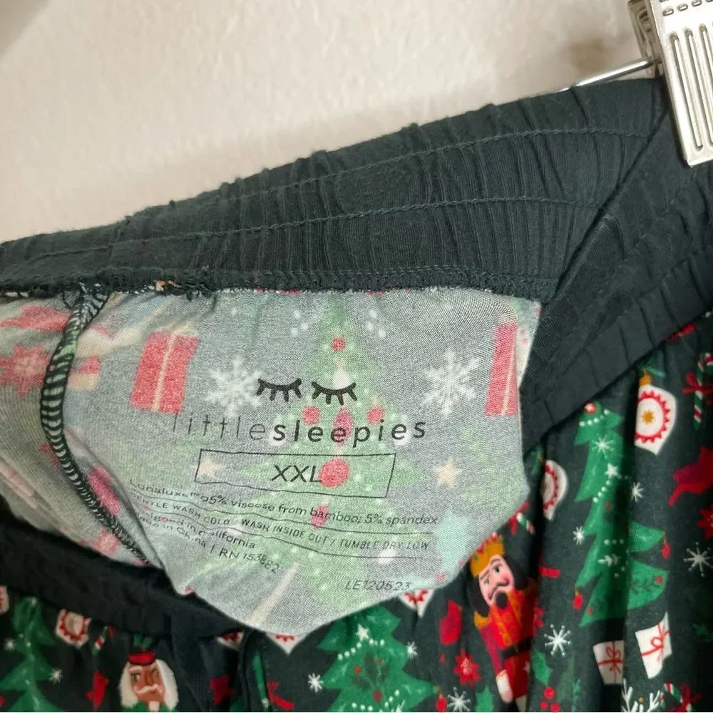 Little Sleepies Mens Christmas Pajama‎ Pants Night At The Nutcracker Size XXL